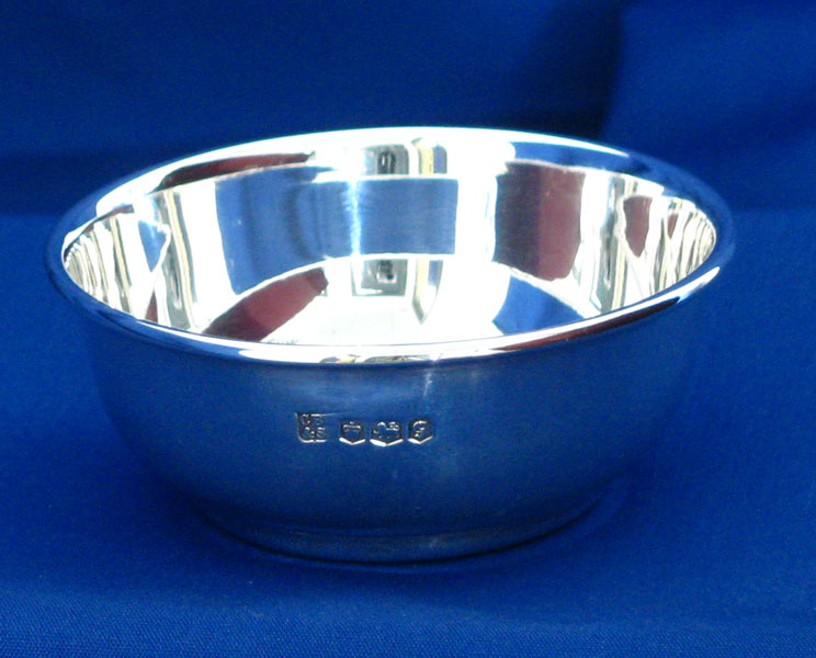 SOLD - Silver Tea Strainer and Dregs Bowl, CB & S/Cooper ...