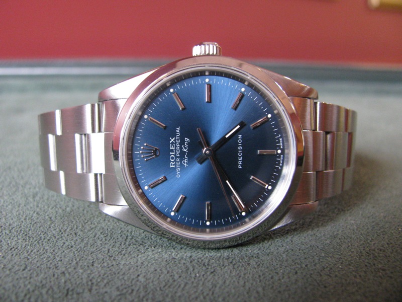 rolex azzurro blue dial