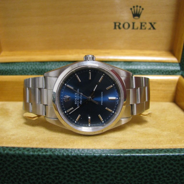 rolex azzurro blue dial
