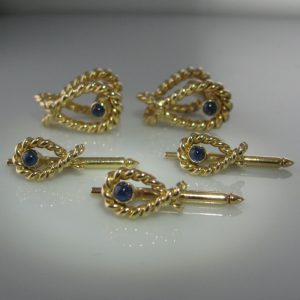 Tiffany & Co Dress Set in 14k - Sapphire Set