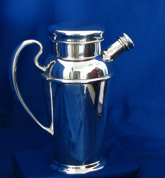 Silver Vintage Cocktail/ Martini Shaker