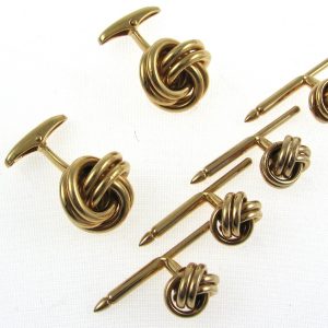 Gents 14k Gold Dress Set