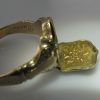 Rare Victorian Gold Signet Locket Ring