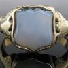 Rare Victorian Gold Signet Locket Ring