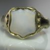 Rare Victorian Gold Signet Locket Ring