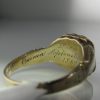 Rare Victorian Gold Signet Locket Ring