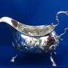 Antique Irish Silver Sauce Boat