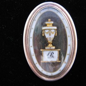 18th Century Mourning Brooch