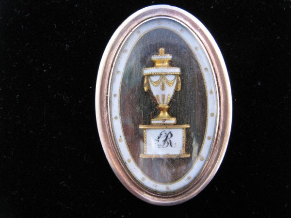 18th Century Mourning Brooch