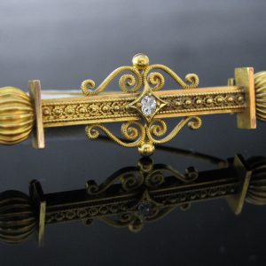 Antique Victorian Diamond Brooch