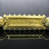 Antique Victorian Etruscacn 18k Gold Brooch