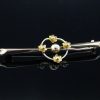 George V Brooch 15k Chester Mark