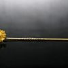 Antique Victorian 15k Pin Etruscan Style