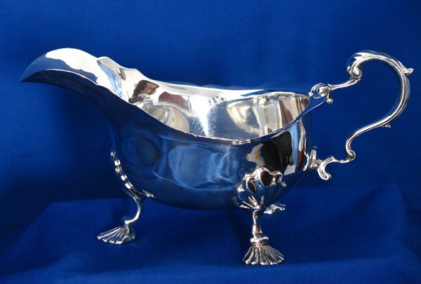 Irish Silver Sauce Boat