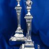 Silver Vintage Candlesticks (Pair)