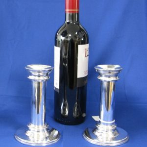 Classical Pair of Silver Candlesticks