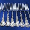 Set of 8 Silver Forks - Shreve