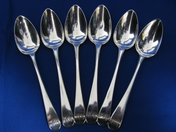 George III Silver Tea Spoons - London - 1800 - Bateman