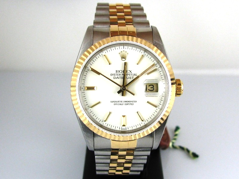 SOLD – Rolex DateJust – 18k Gold And 