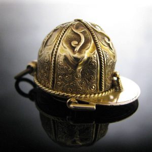 Victorian Jockey Fob Charm With Compass And Dice, Collectibles, Antiques, Rare collectible, The Antiques Room, Galway, Ireland