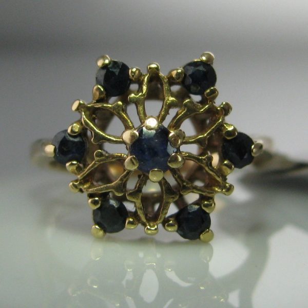 Sapphire Cocktail Ring, Sapphire Ring, Fine Jewellery, Jewellery Shop, Jewellers, Galway