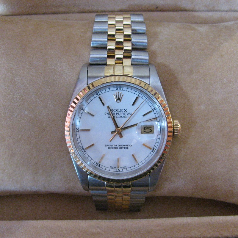 Rolex DateJust 16223 White Dial1630-13 