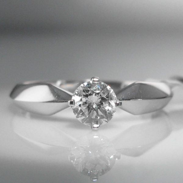Diamond Solitaire Ring, The Antiques Room, Jewellery, Galway, West of Ireland