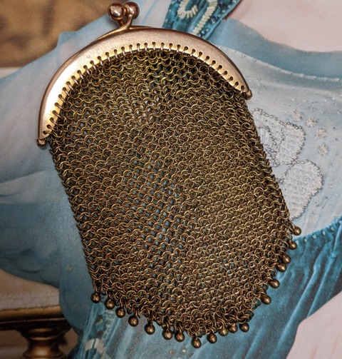 Buy Antique German Silver Mesh Coin Purse, Victorian Accessories, Antique  Metal Accessories, F3EU299U Online in India - Etsy