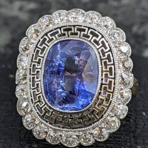 5 carat unheated ceylon sapphire