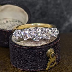 Five Stone Diamond Ring - 1.76cts