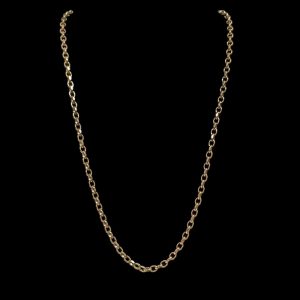 Vintage Belcher Link Chain in 9k Gold - 24.5"