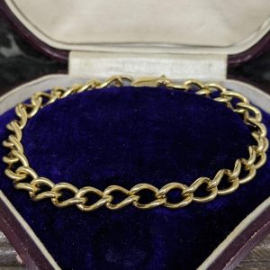 Vintage Link Bracelet in 9k Yellow Gold